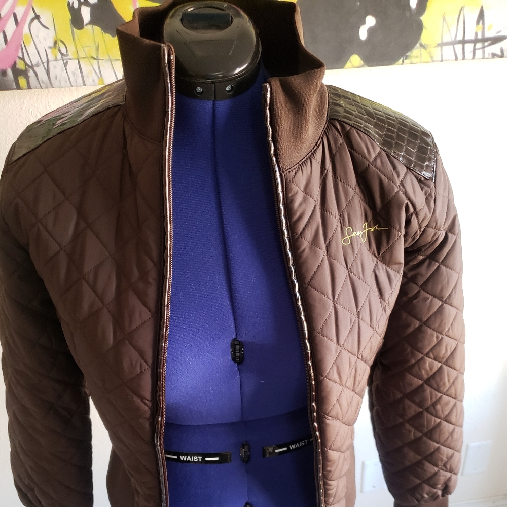 Sean John cropped jacket